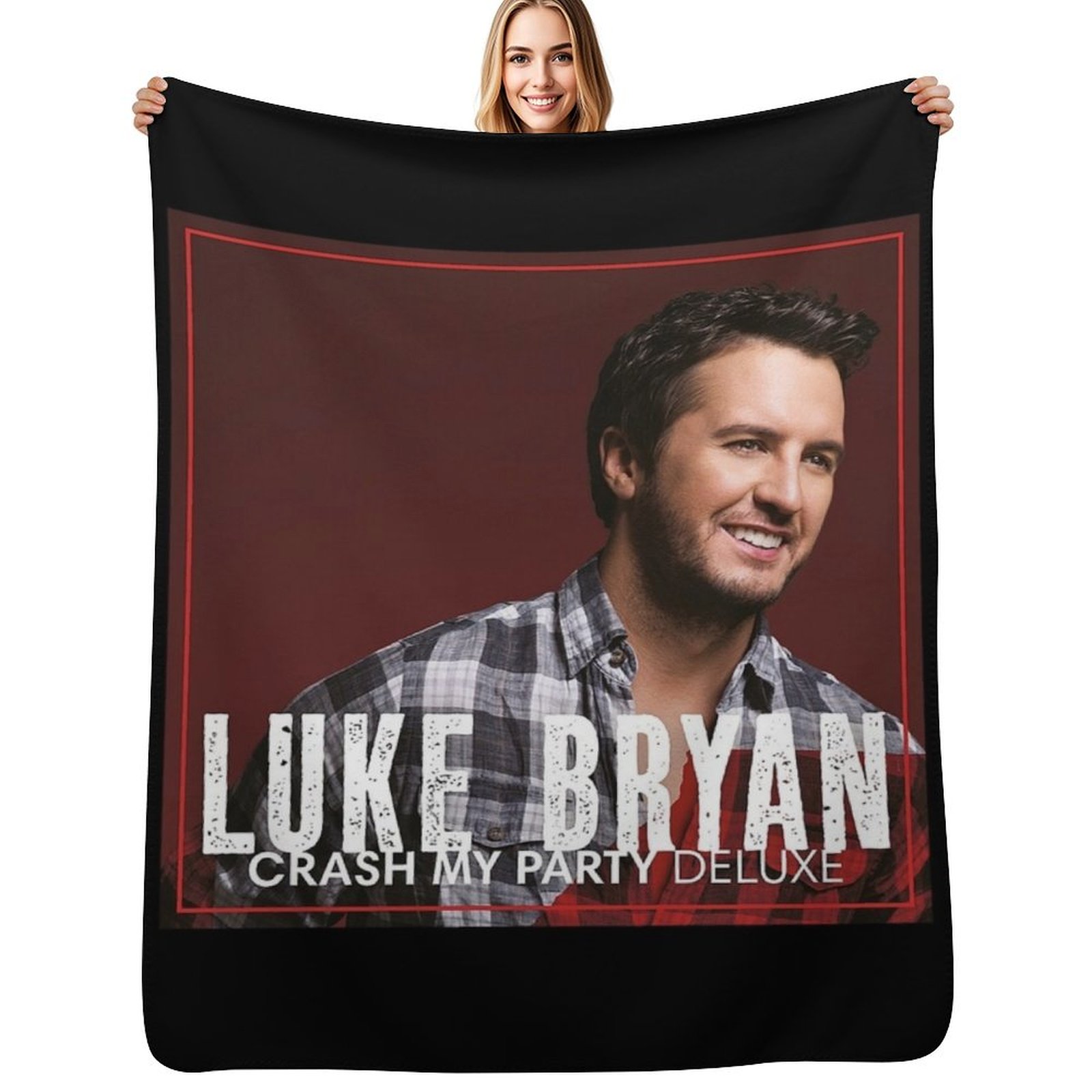 Fleece Sleep Bag - Crash my party ผ้าห่มคลุมไหล่ ถุงนอน ผ้าห่มขนสัตว์อุ่นสำหรับนักท่องเที่ยว