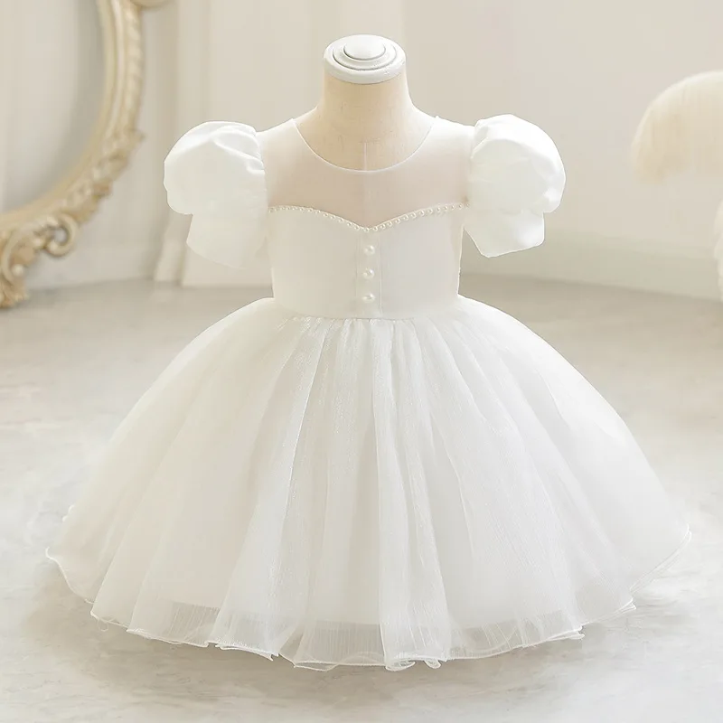 ฤดูร้อนเด็กผู้หญิงชุดลูกไม้ตาข - Baby Clothing Dresser บทวิจารณ์และราคา