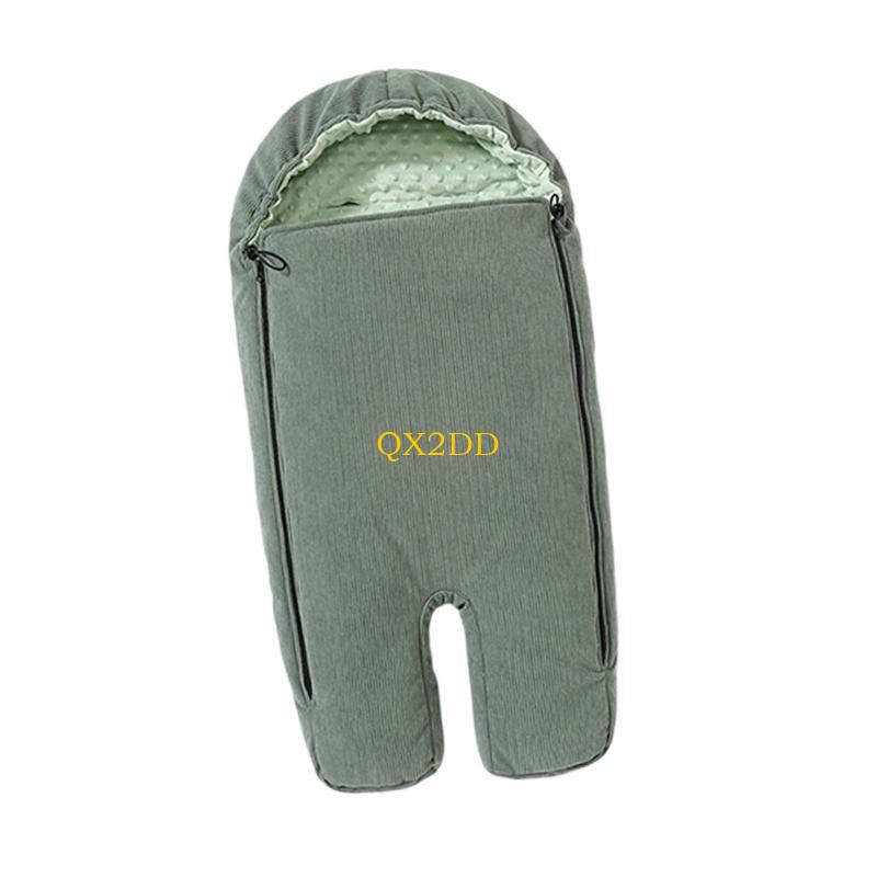 QX2D Corduroy และขนแกะฉนวนรถเข - Fleece Sleep Bag บทวิจารณ์และราคา