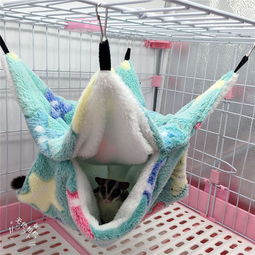 อุปกรณ์สัตว์เลี้ยง  กรงแฮมสเตอ - Fleece Sleep Bag บทวิจารณ์และราคา