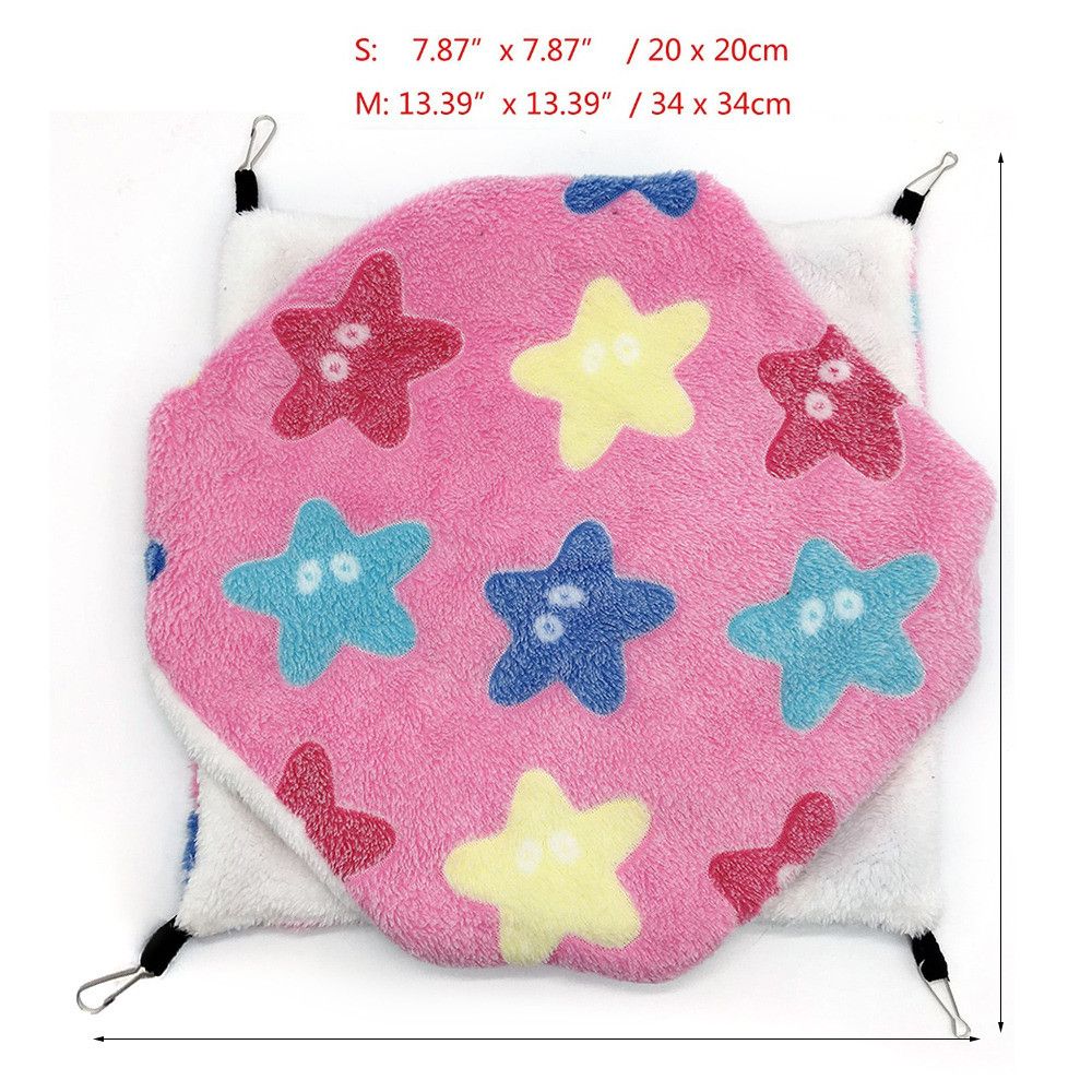 อุปกรณ์สัตว์เลี้ยง  กรงแฮมสเตอ - Fleece Sleep Bag บทวิจารณ์และราคา