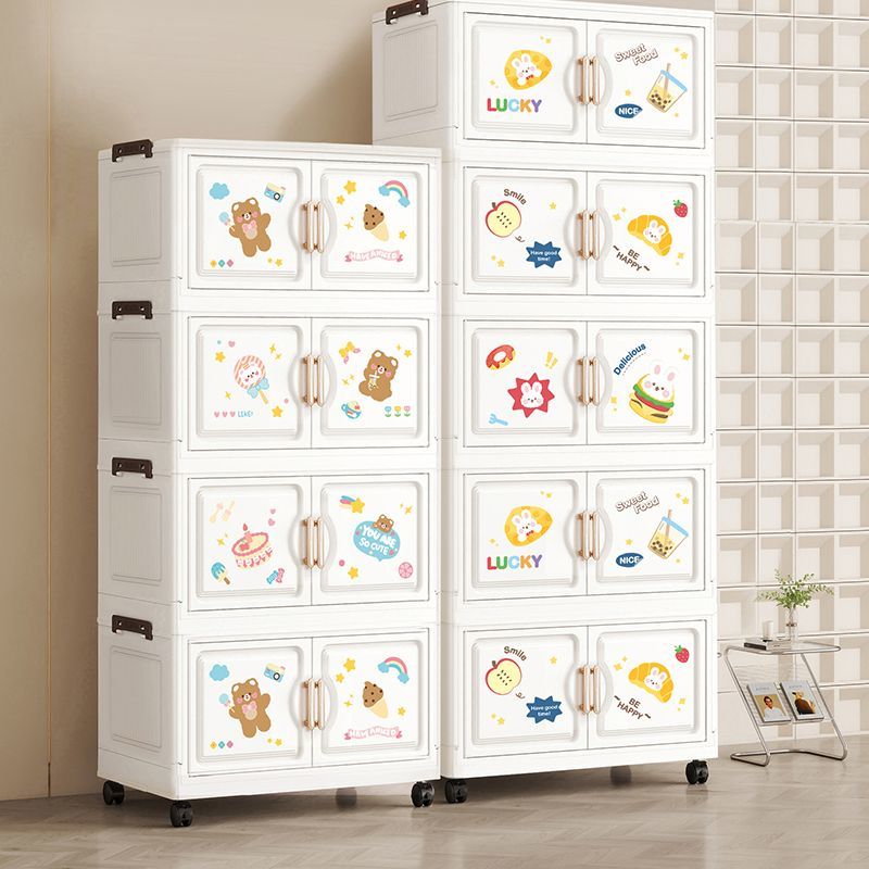 กล่องเก็บของพับได้การ์ตูนขนาด  - Baby Clothing Storage บทวิจารณ์และราคา
