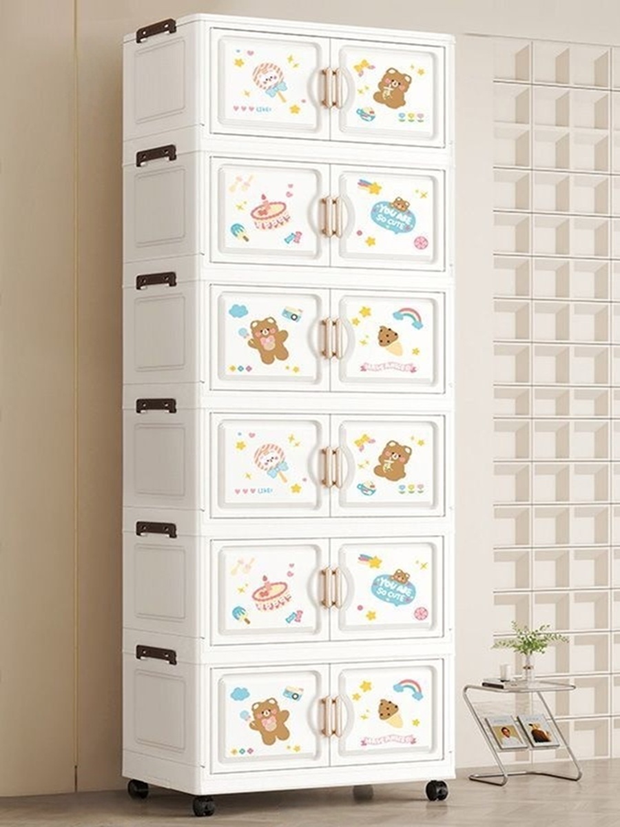 กล่องเก็บของพับได้การ์ตูนขนาด  - Baby Clothing Storage บทวิจารณ์และราคา