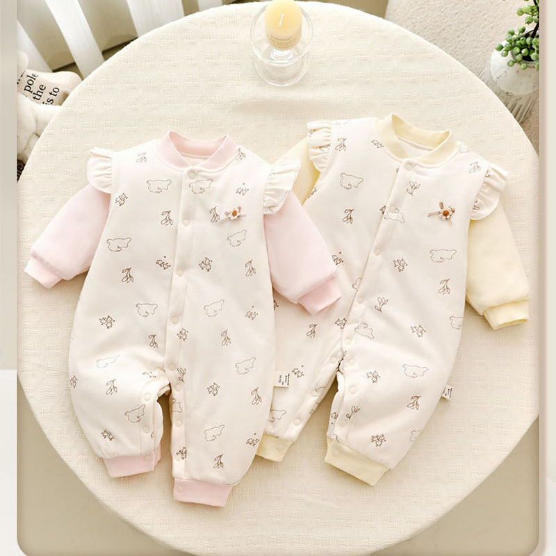 ชุดจั๊มสูทเด็กแรกเกิดผ้าฝ้ายคุ - Baby Clothing Quality บทวิจารณ์และราคา